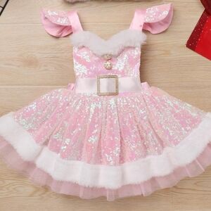 Amazon Kids Pink Sequin Costume Dress